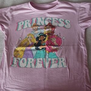 Disney Pink Princess Forever Kids Tee